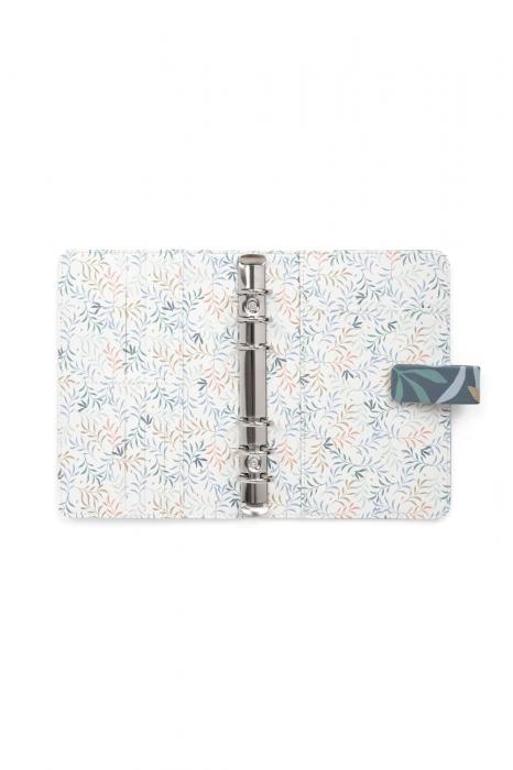 Filofax Botanical Personal Organiser Blue