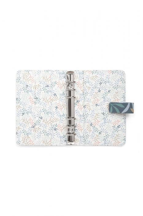 Filofax Botanical Personal Organiser Blue 