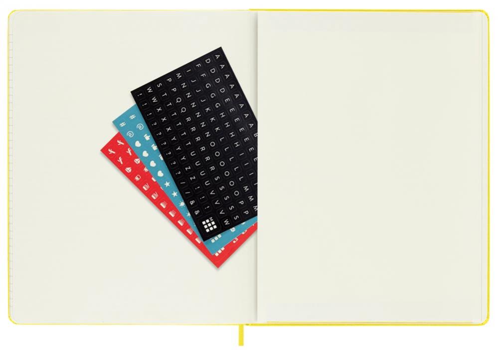 Moleskine Weekly Notebook Hay Yellow hard XL 2023