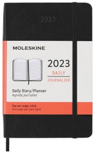 Moleskine Daily Black Soft pocket 2023