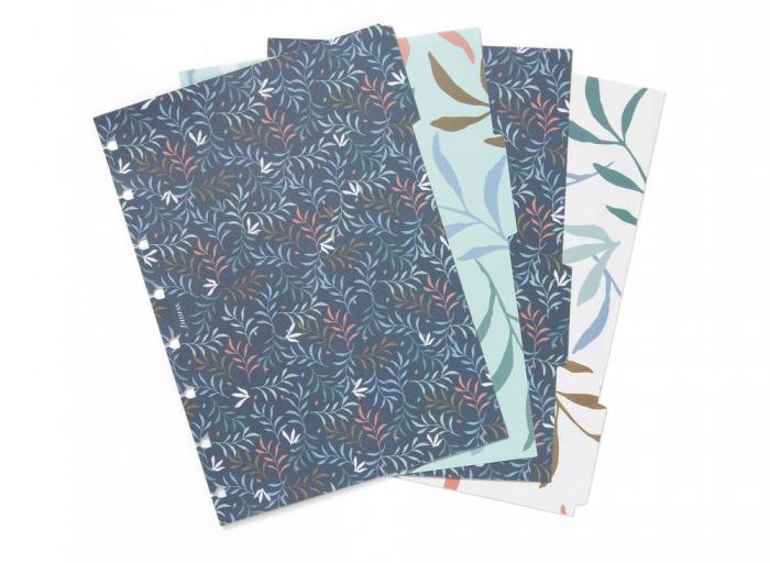 Filofax A5 Notebook avdelare Botanical