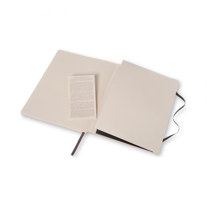 Moleskine Notebook X-large Soft Cover - Svart - Dotted