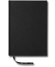 Linjerad Notebook A5 256 sidor Black