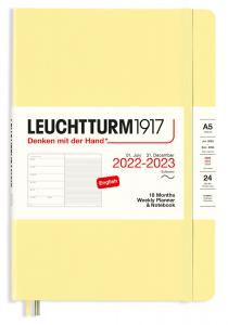 Kalender 22/23 Leuchtturm1917 A5 v/notes Vanilla soft