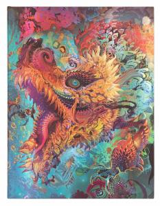 Paperblank Notebook Ultra Humming Dragon lined