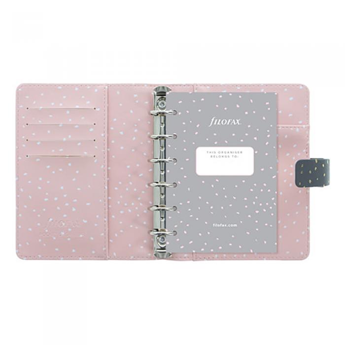 Filofax Confetti Pocket Charcoal