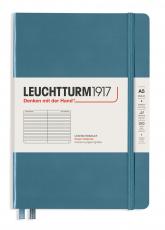 Leuchtturm Notebook A5 hard 249s Stone blue linjerad