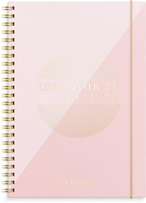 Life planner Pink A5 2023-2024