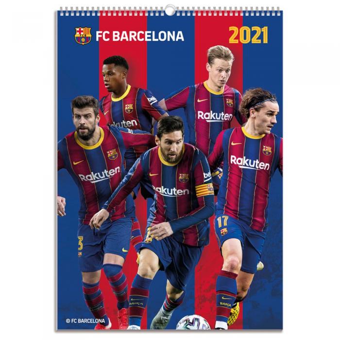 Burde Publishing AB Vggkalender Barcelona 2021 - Kalenderkungen.se