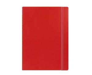 Filofax Notebook A4 linjerad röd