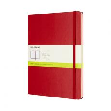 Moleskine Notebook X-large Hard Cover - Röd - olinjerad