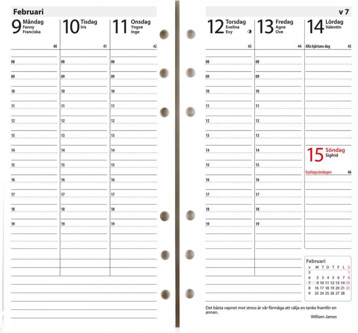 Regent kalendersats Interplano XL 2021