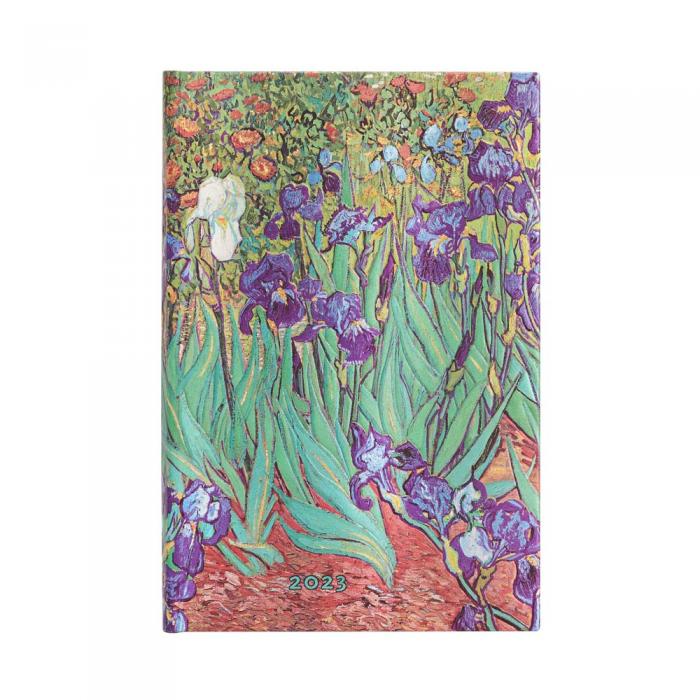 Paperblanks Mini Van Goghs Irises Verso 2023