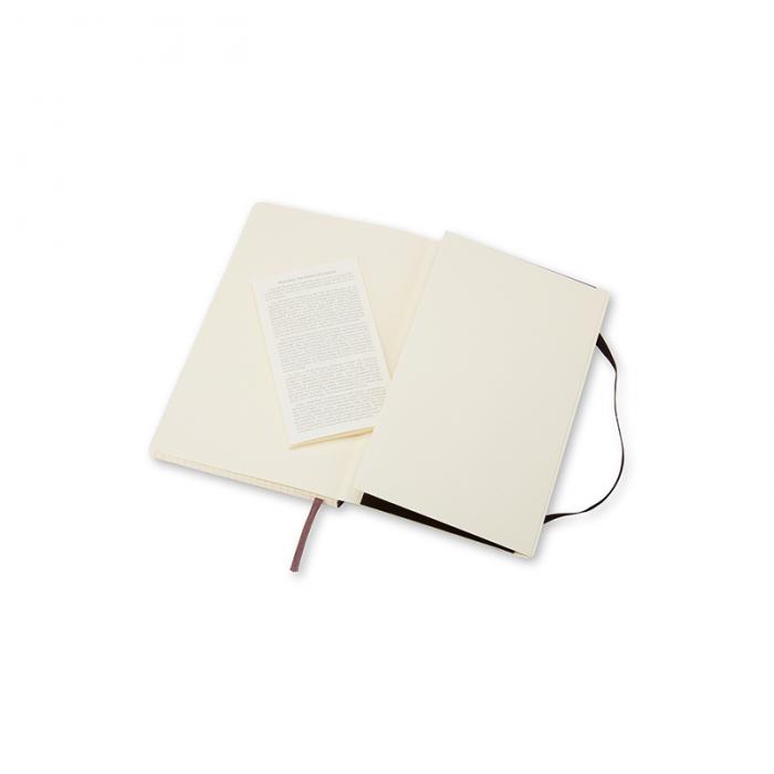 Moleskine Notebook Large Soft Cover - Svart - Rutad