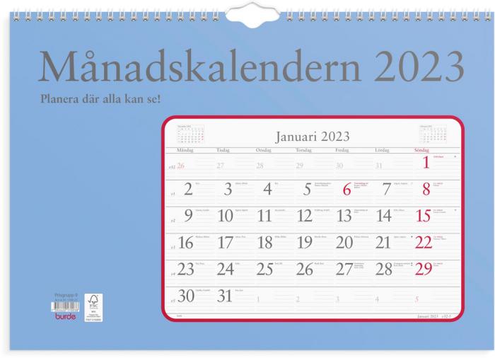 Månadskalendern 2023