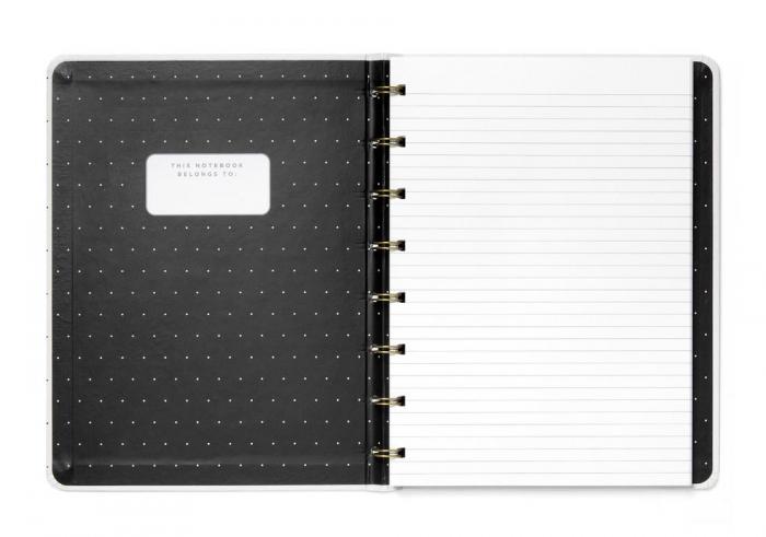 Filofax Notebook A5 Moonlight Wite