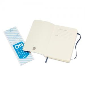 Moleskine Notebook Pocket Soft Cover - Blå - Olinjerad 