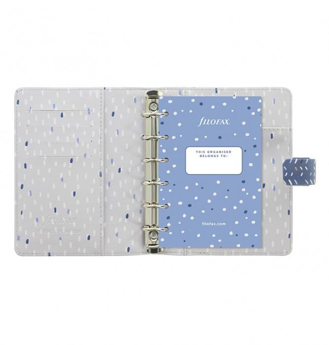 Filofax Indigo Pocket Frost