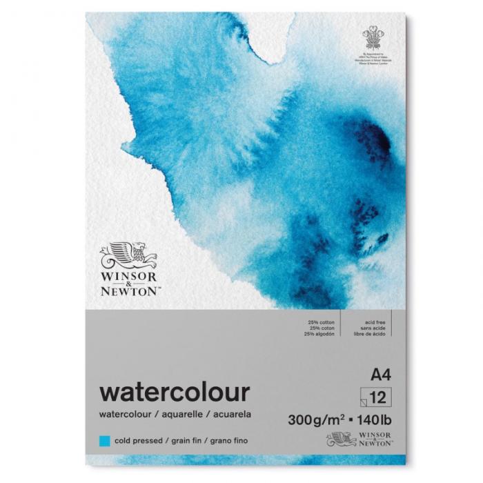 Akvarellblock A4 Winsor & Newton Classic Limmat 300g