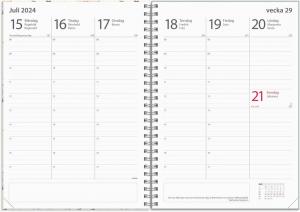 Kalender Study A5 Story Blomma 2023-2024