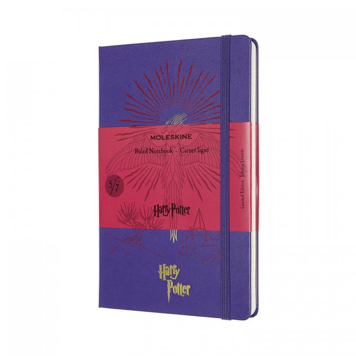 Moleskine Moleskine Harry Potter L Ruled Hard Notebook Viol - Kalenderkungen.se