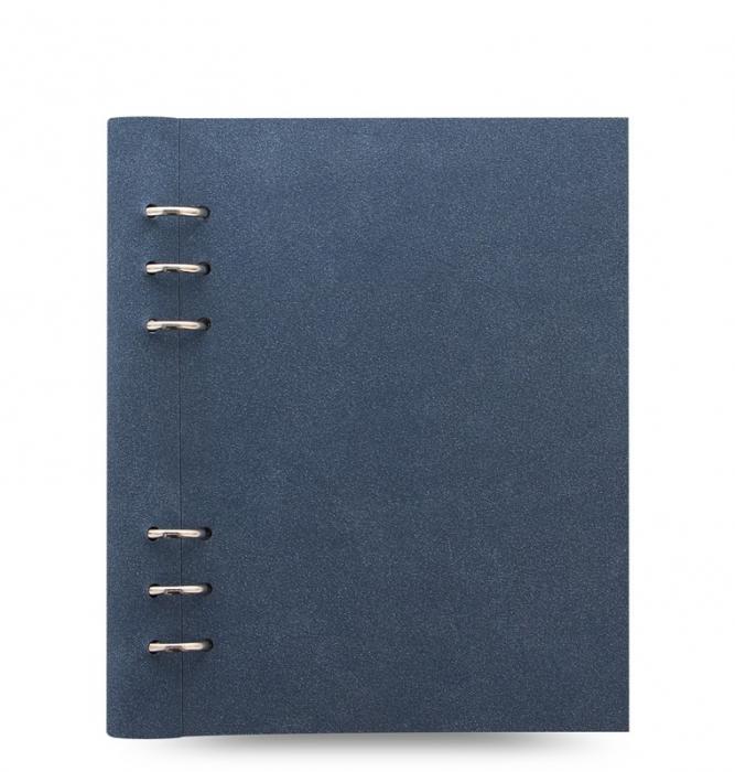 Filofax Clipbook Architexture A5 Notebook Blue suede - Kalenderkungen.se