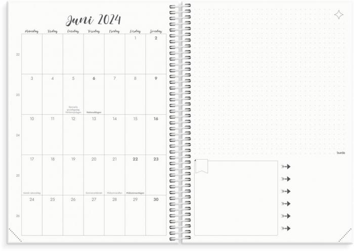 Kalender Doodle B5 2024