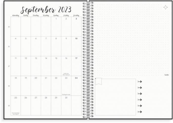Kalender Doodle B5 2023