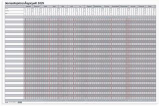 Semesterplan whiteboard 2024