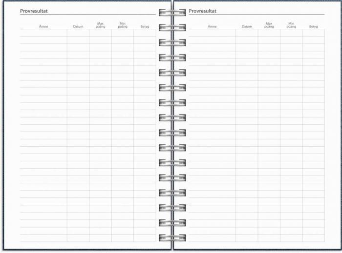 Kalender Dagbok A5 Nomad bl 2023-2024