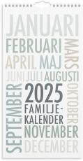 Familjekalender TrendArt 2025