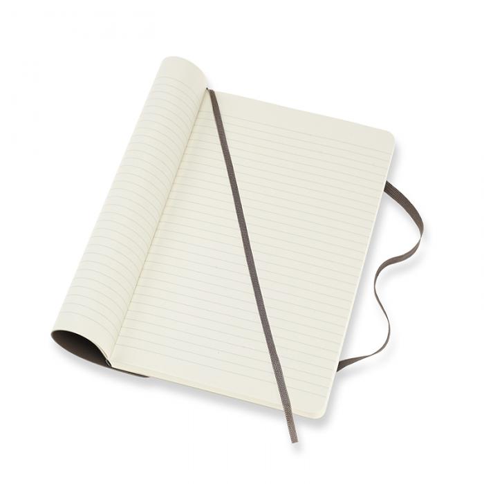 Moleskine Notebook Large Soft Cover - Brun - Linjerad