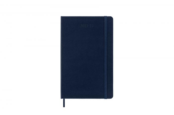 Moleskine Veckokalender L Saphire Blue Hard 2022-2023