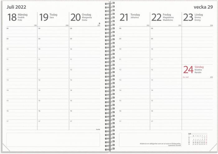 Kalender 22/23 Study A5 Star