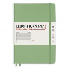 Leuchtturm Notebook A5 hard 249s Sage linjerad