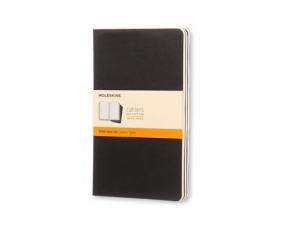 Moleskine Cahier Journal Large Plain - Svart