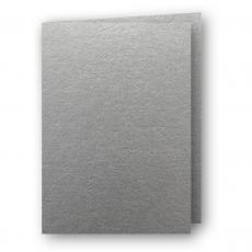 A7 Kort dubbla stående 5-pack 220g Silver