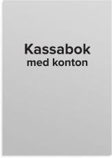 Kassabok med konton - A5 - 148x210mm