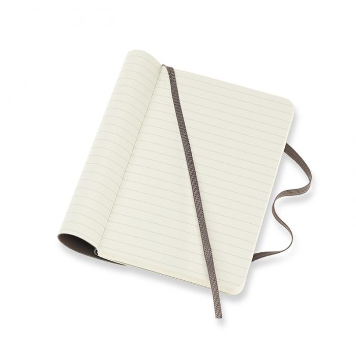 Moleskine Notebook Pocket Soft Cover - Brun - Linjerad
