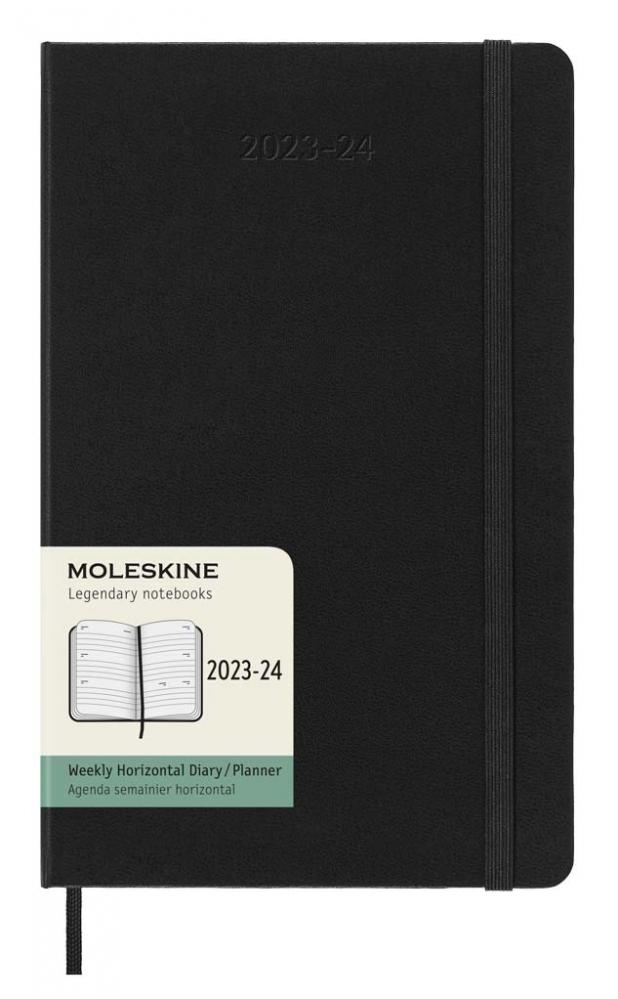 Moleskine Horizontal Weekly Large hard 23/24