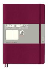 Leuchtturm Notebook B5 Soft 123s Port Red Plain