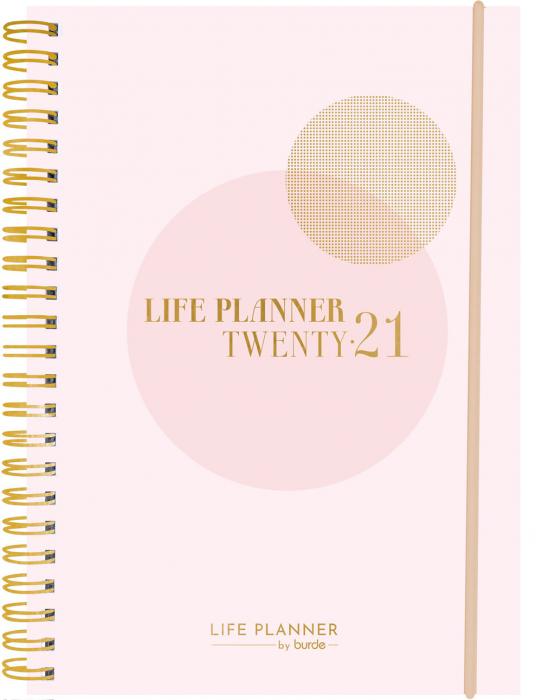 Life Planner Pink A6 2021