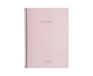Anteckningsblock Kozo A4 Dusty pink