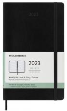 Moleskine Horizontal Weekly Black hard Large 2023