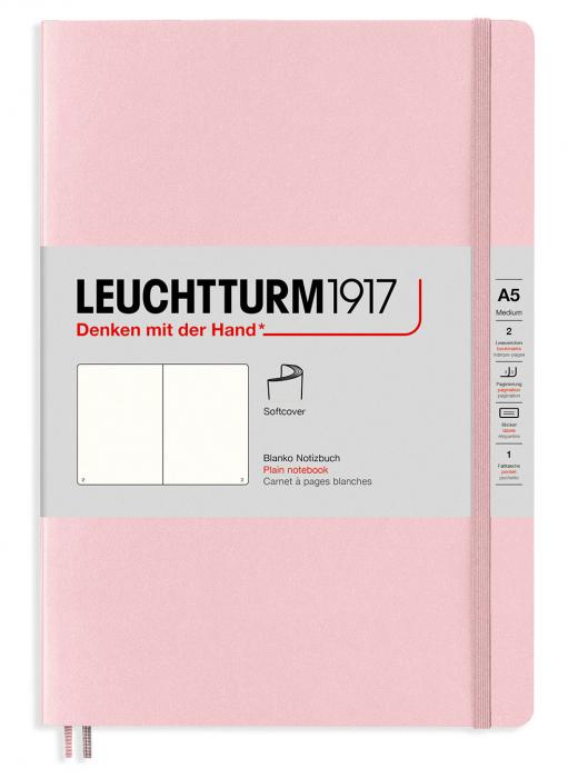 Leuchtturm Notebook A5 soft olinjerad Powder