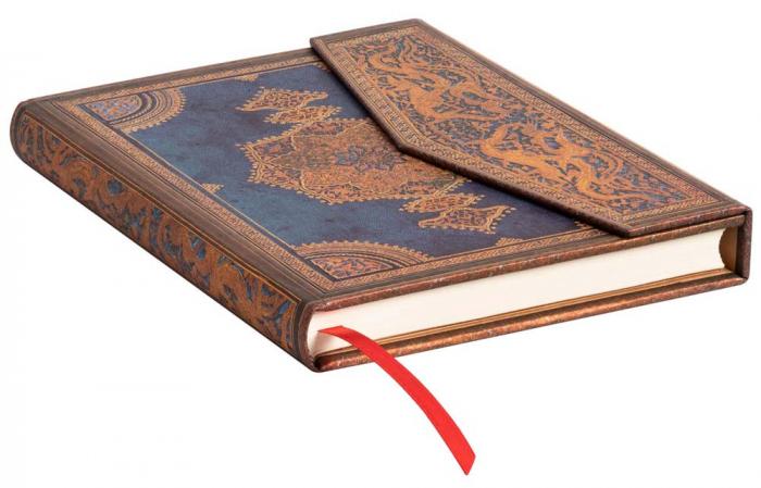 Paperblank Notebook Midi unlined Safavid Indigo 