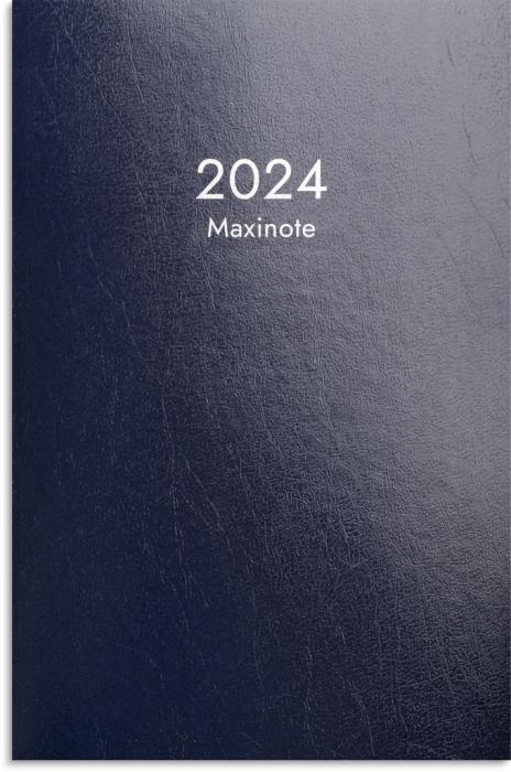 Maxinote blå kartong 2024