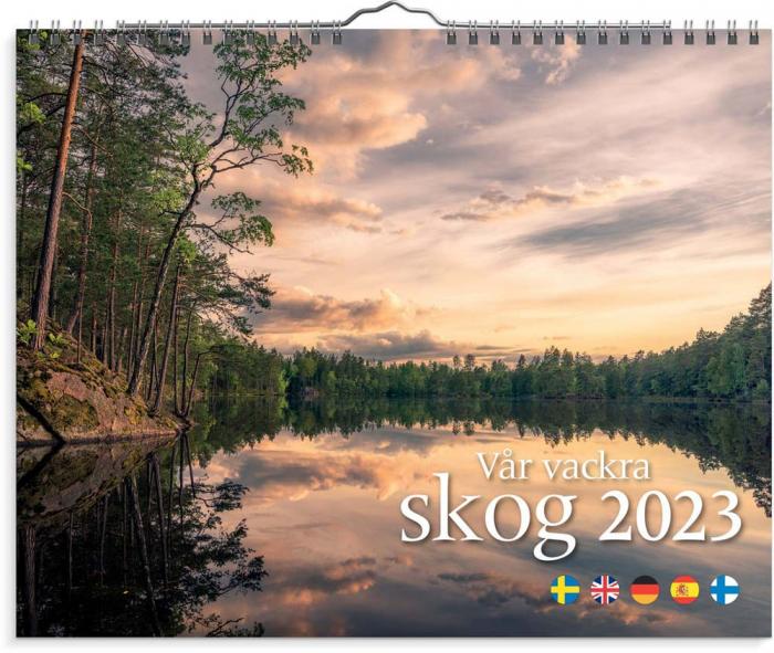 Väggkalender Vår vackra skog 2022