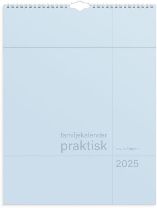 Familjekalender Praktisk 2025 
