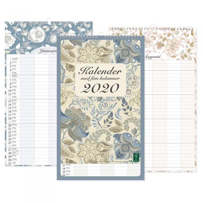 Concess Kom-ihg-kalender 2020 Grafik romans - Kalenderkungen.se